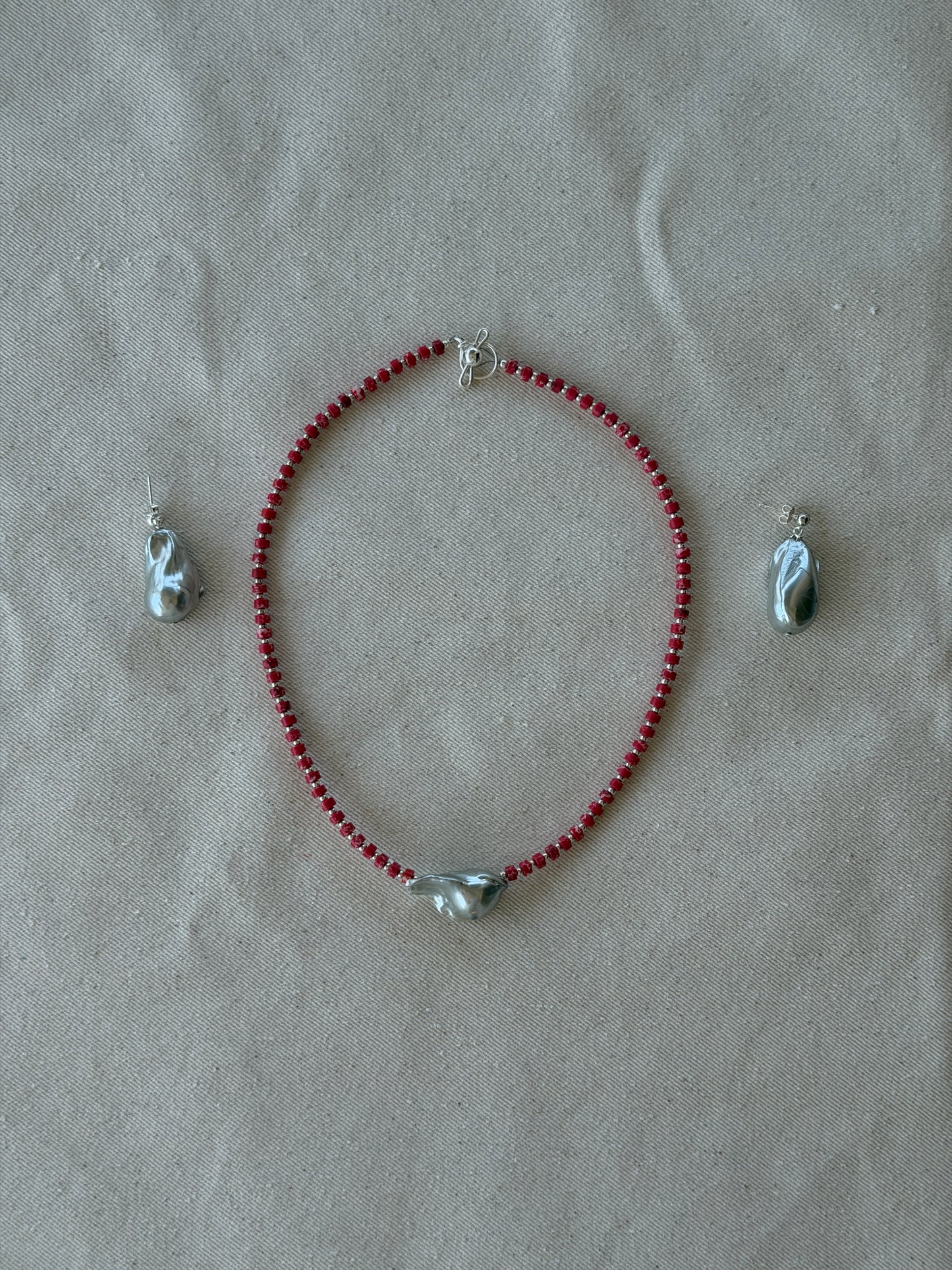 Carmen Set – collar y aretes