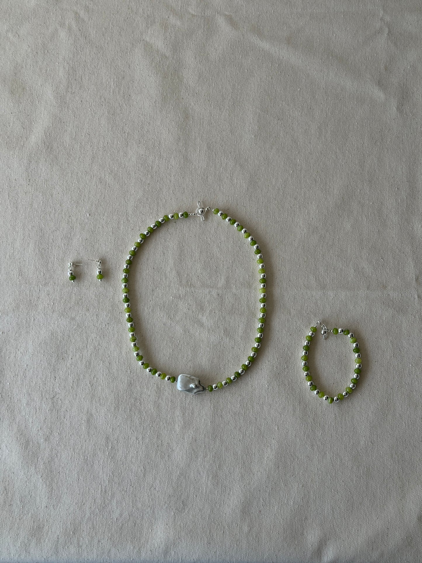 Cala Set - collar, pulsera y aretes