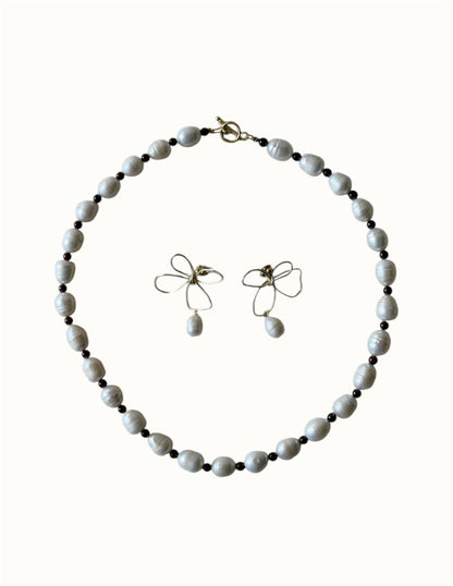 Nayeli Set - Collar y anillo