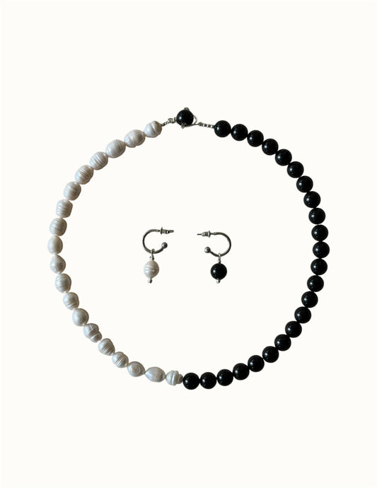 Noelia Set – collar y aretes