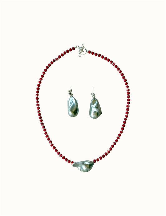 Carmen Set – collar y aretes