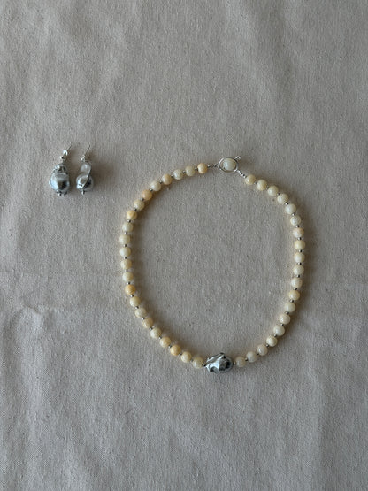 Alba Set – collar y aretes