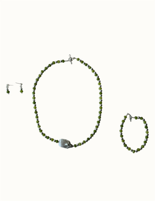 Cala Set - collar, pulsera y aretes