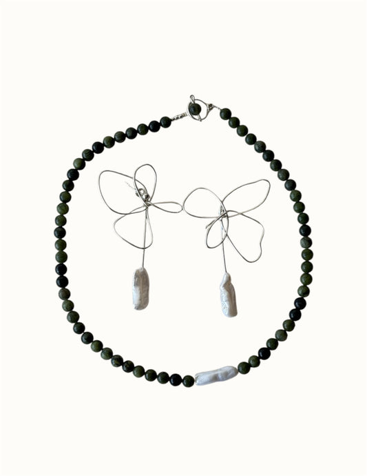 Elvira Set - collar y aretes